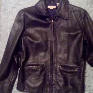 Ann Taylor leather jacket